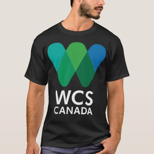 Wcs Canada Logo White Text T-Shirt (Front)