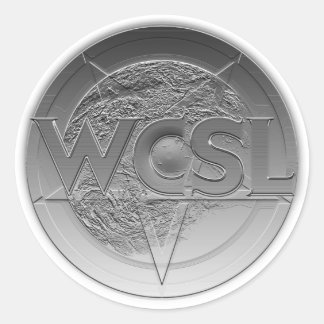 WCSL logo medallion stickers