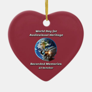 WDAH. Recorded Memories. 27 October Ceramic Tree Decoration