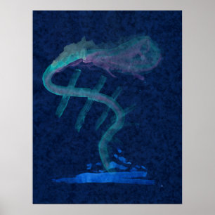 WDV - 052 - Behind Clouds Poster