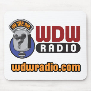 WDW Radio Logo Gear Mouse Mat