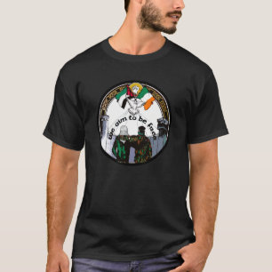 We Aim To Be Free Irish Palestinian Solidarity. T-Shirt