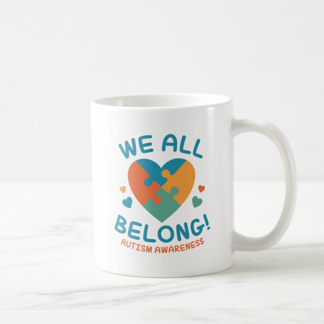 We All Belong Coffee Mug (Right)