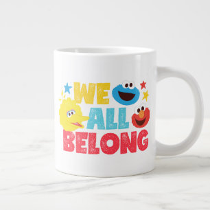We All Belong Stars Large Coffee Mug