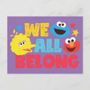 We All Belong Stars Postcard