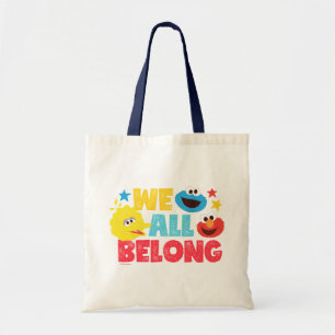 We All Belong Stars Tote Bag