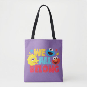 We All Belong Stars Tote Bag
