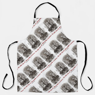 We All Live A Mirrorlike Existence Wonderland Apron