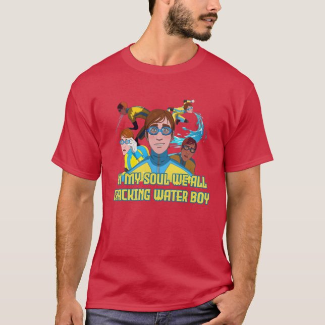 We all loving Waterboy Dispatch Game retro T-Shirt (Front)