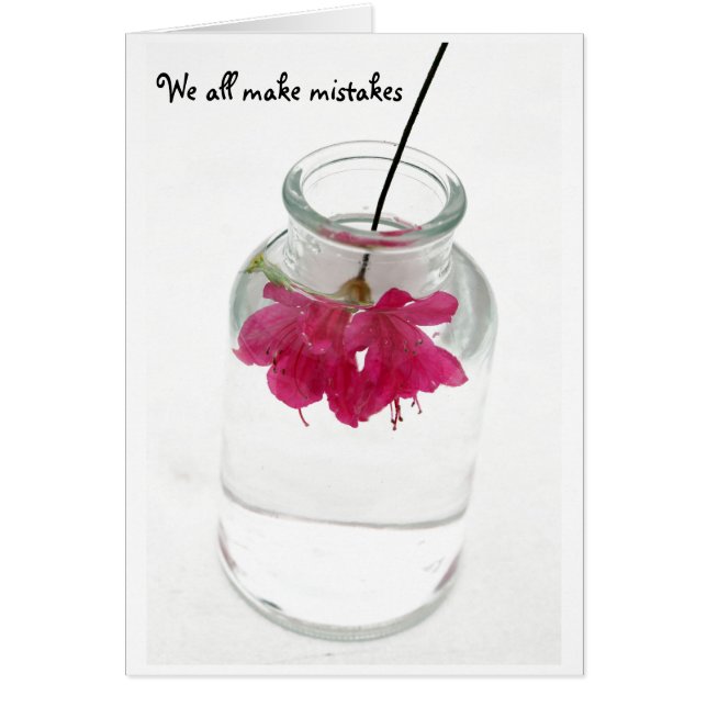 We all make mistakes (Front)