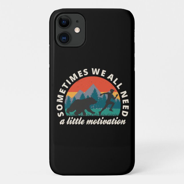  We All Need A Little Motivation Fun Case-Mate iPhone Case (Back)