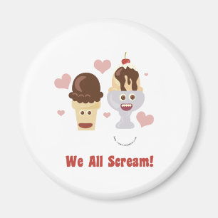 We All Scream Magnet