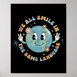 We All Smile In The Same Language Esl Multilingual Poster
