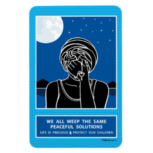 We All Weep The Same 2_Flexible Magnet 4"x6"