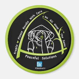 We All Weep The Same 4_3” Round Magnet