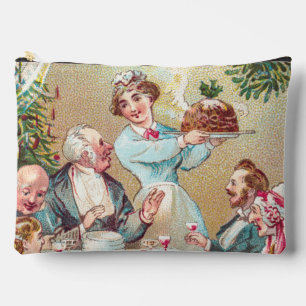We All Wish You a Merry Christmas - Vintage Card Accessory Pouch
