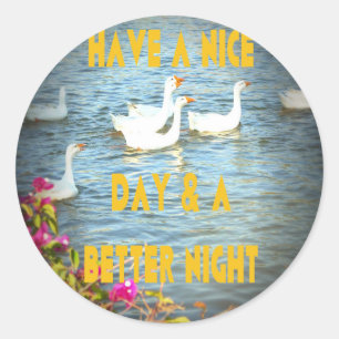 We always leave our customers happy & satisfied. classic round sticker