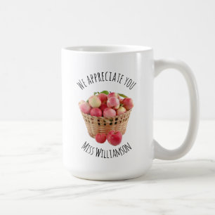 WE APPRECIATE YOU   Teacher Appreciation Coffee Mug