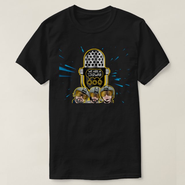 We Are A SW Microphone TShirt (Design Front)
