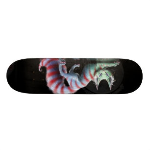 we are all a little mad here skateboard