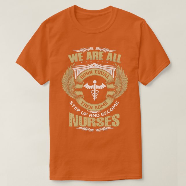 We Are All Born Equal T-Shirt (Design Front)