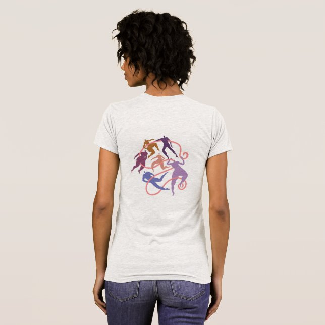 We are all connected T-Shirt (Back Full)