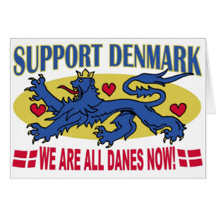 We are All Danes now Denmark Card