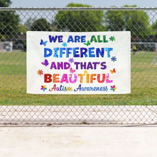 We Are All DIFFERENT Banner (Insitu)