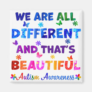 We Are All DIFFERENT Magnet
