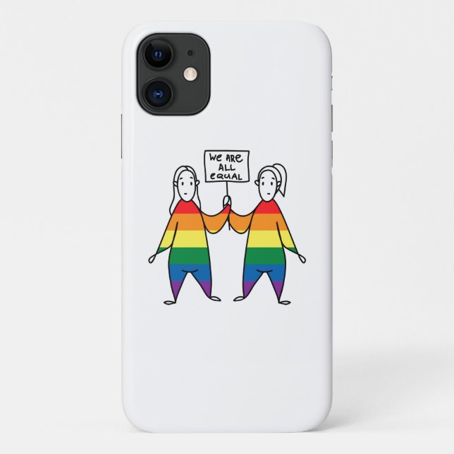 We Are All Equal Case-Mate iPhone Case (Back)