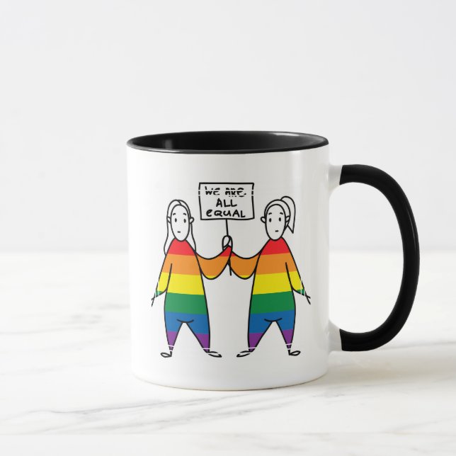 We Are All Equal Mug (Right)
