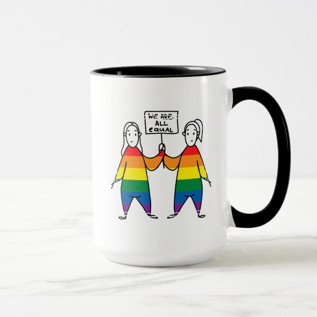 We Are All Equal Mug (Right)