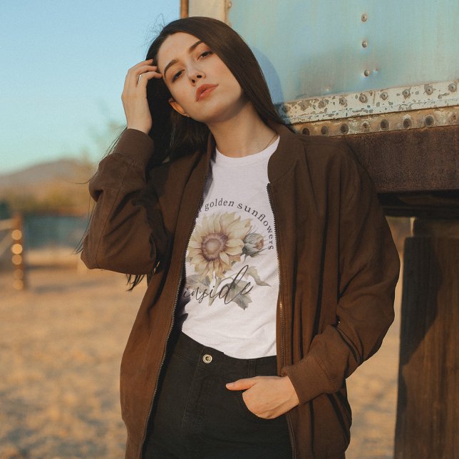 We Are All Golden Sunflower Inside T-Shirt (Creator Uploaded)