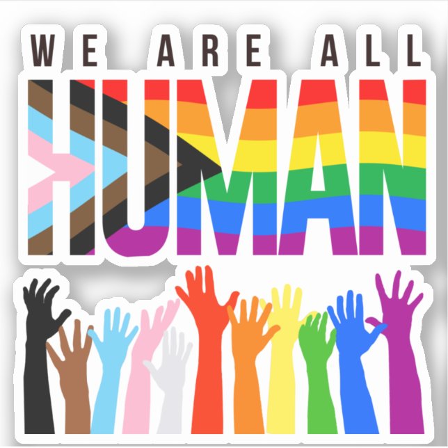 We are all human (Front)