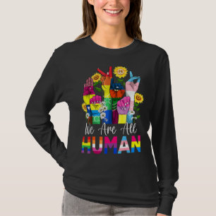We Are All Human Lgbt Lgbtq Gay Pride T-Shirt