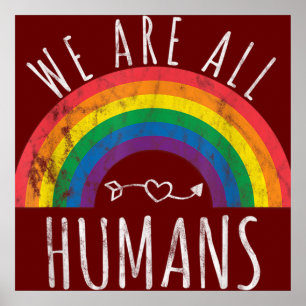 We Are All Humans Poster