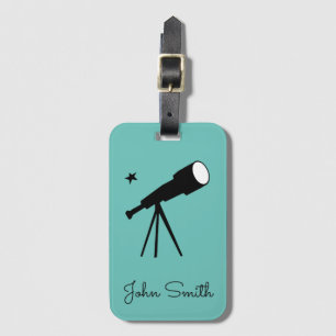 We are all made of Stars telescope quote Luggage Tag