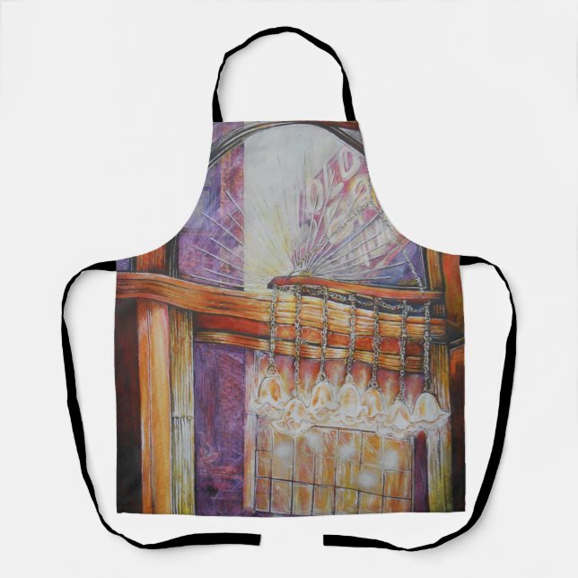 We Are All Moths Flying Around the Same Light. Apron (Front)