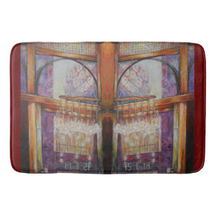 We Are All Moths Flying Around the Same Light. Bath Mat