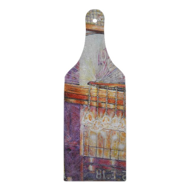 We Are All Moths Flying Around the Same Light. Cutting Board (Front)