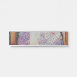 We Are All Moths Flying Around the Same Light. Door Sign