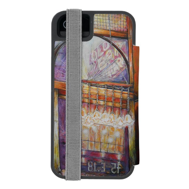 We Are All Moths Flying Around the Same Light. Incipio iPhone Wallet Case (Folio Back)