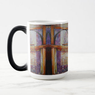 We Are All Moths Flying Around the Same Light. Magic Mug
