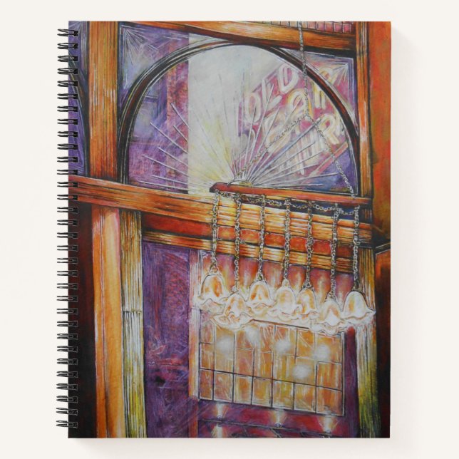 We Are All Moths Flying Around the Same Light Notebook (Front)