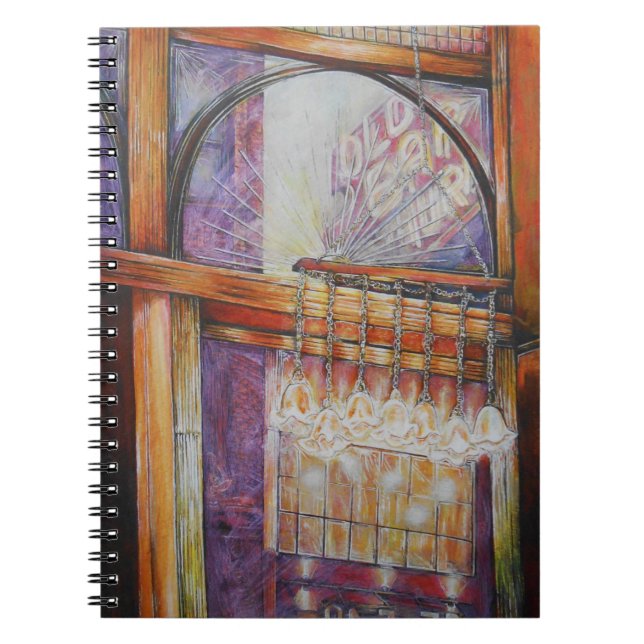 We Are All Moths Flying Around the Same Light. Notebook (Front)