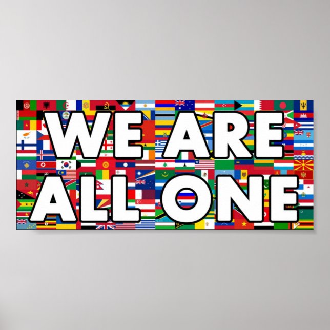 We Are All One 014 Poster (Front)