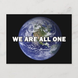 We Are All One Postcard