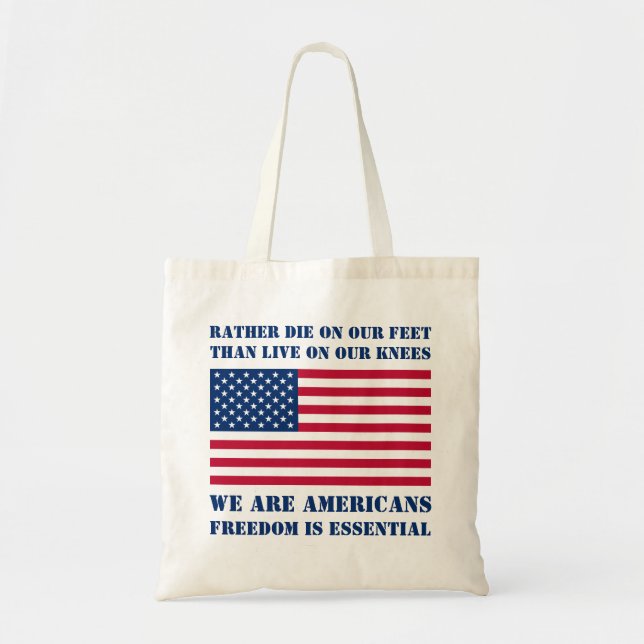 We are Americans Bag (Front)