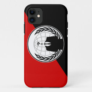 We Are Anonymous Anarchist Flag iPhone 11 Case