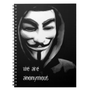 we are anonymous notebook